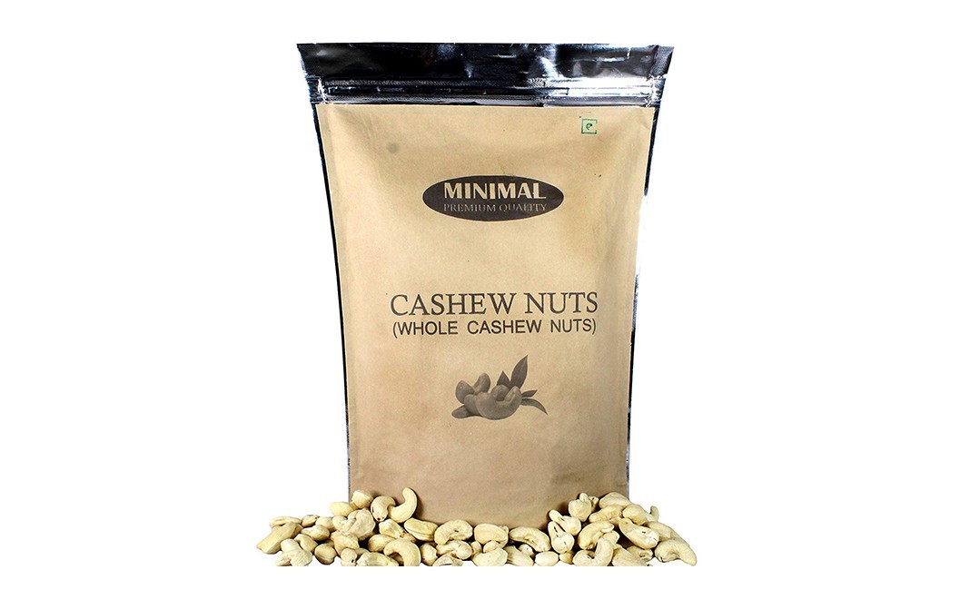 Minimal Cashew Nuts (Whole Cashew Nuts)   Pack  1 kilogram